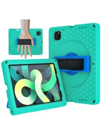 EVA + PC Tablet Case with Shoulder Strap For iPad Pro 11 inch 2020 / 2018 / Air 5 / Air 4(Glacier Green)