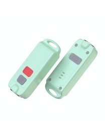 AF-2002 130dB Rechargeable Anti-Wolf Alarm Self-Defense Device With Distress Light(Green)