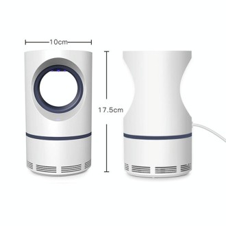 188 5W DC 5V 1A Cylindrical Type USB Photocatalyst Mosquito Killer Light Fly Killer Repellent, Size: 17.5x10cm