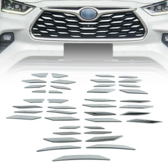 For Toyota Highlander 2020-2022 Front Grille Starry Sticker Decoration