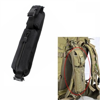 Outdoor Sports Backpack Shoulder Strap Phone Bag Sundry Kit, Size:One Size(Black)