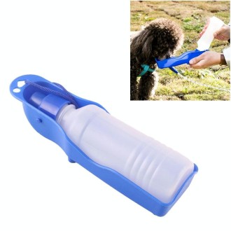 10 PCS 250ml Outdoor Portable Dog / Pet Water Bottle, Random Color Delivery