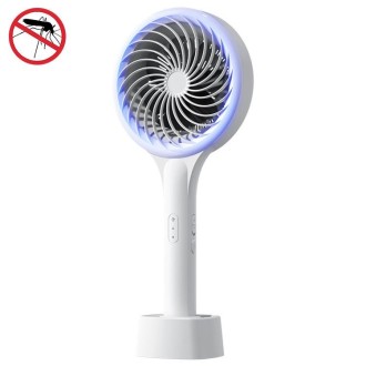 Household Mosquito Swatter And Mosquito Lamp Inhalation Type Outdoor Mosquito Repellent, Colour: Mosquito Swatter White