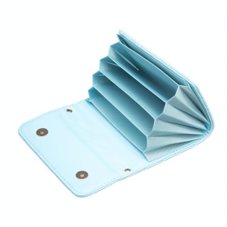 BFK10 Horizontal Card Bag Mobile Phone Back Sticker(Blue)