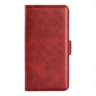 For Xiaomi Poco X4 Pro 5G Dual-side Magnetic Buckle Leather Phone Case(Red)