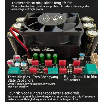 HIFI Dual-Channel High-Power TPA3255 Digital Amplifier Board(Split Type)