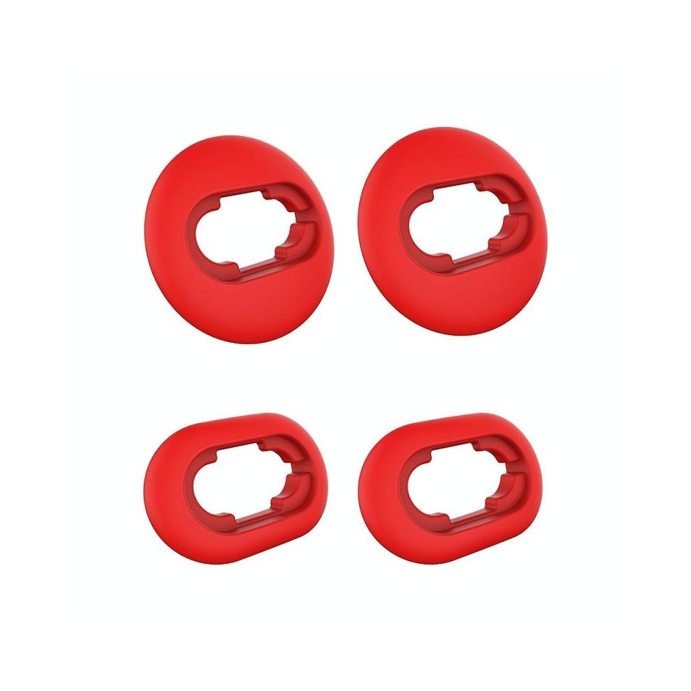 2 Sets Bluetooth Earphone Silicone Earplug Caps For Samsung Galaxy Buds Live(Red-2 Pairs)