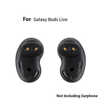 2 Sets Bluetooth Earphone Silicone Earplug Caps For Samsung Galaxy Buds Live(Red-2 Pairs)