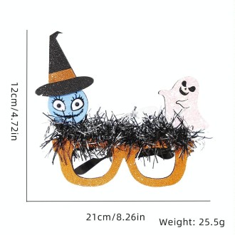 Halloween Party Decoration Glasses Masquerade Costume Props Witch Ghost Skull