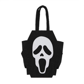 Halloween Felt Candy Bag Party Costume Three-Dimensional Handbag, Color: Scared Skull