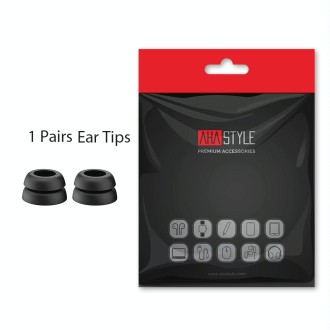 For Samsung Galaxy Buds Pro AhaStyle PT168 Silicone Earphone Earcups, Size:L(Black)