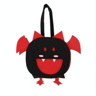 Halloween Felt Candy Bag Party Costume Three-Dimensional Handbag, Color: Cute Bat