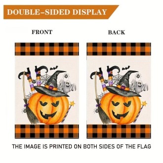 Garden Flag Pendant Halloween Decoration Hanging Flag(E Model)