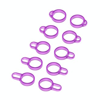 5 Pairs Non-Slip Silicone Earphone Ferrule Set for Sony LinkBuds Ear Cap(Purple)