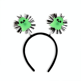 Halloween Horror Hair Accessories Luminous Headband Party Luminous Props, Color: Ghost