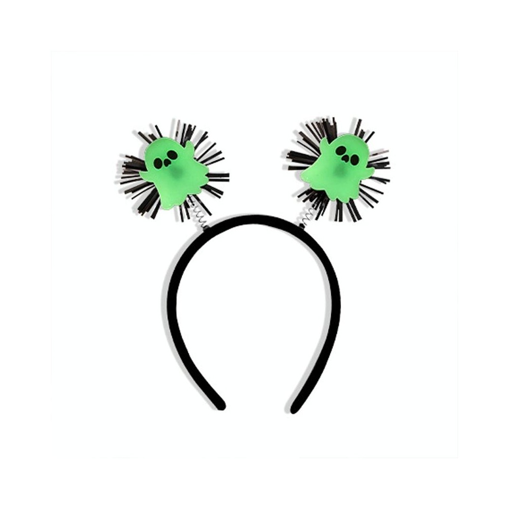 Halloween Horror Hair Accessories Luminous Headband Party Luminous Props, Color: Ghost