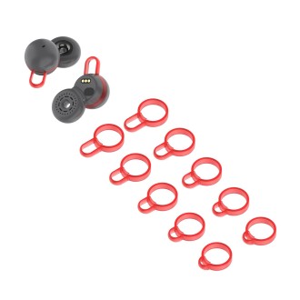 5 Pairs Non-Slip Silicone Earphone Ferrule Set for Sony LinkBuds Ear Cap(Red)