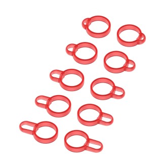 5 Pairs Non-Slip Silicone Earphone Ferrule Set for Sony LinkBuds Ear Cap(Red)