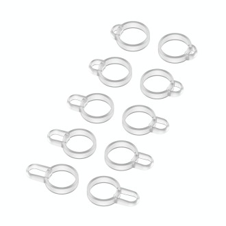 5 Pairs Non-Slip Silicone Earphone Ferrule Set for Sony LinkBuds Ear Cap(White)