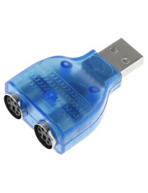 USB Male to PS/2 Female Adapter for Mouse / Keyboard