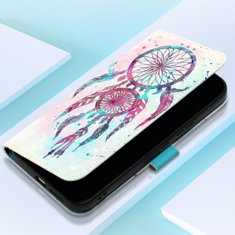 For Xiaomi Redmi Note 13 Pro 5G Global 3D Painting Horizontal Flip Leather Phone Case(Color Drop Wind Chimes)