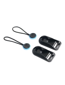 MBL-00 1 Pair Tail Rope + 1 Pair Quick Release Plate Camera Quick Release Buckle Combination(Blue)