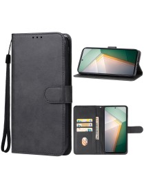 For vivo iQOO 11 Pro Leather Phone Case(Black)