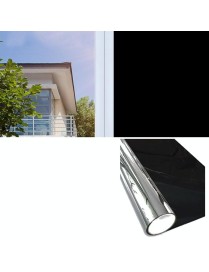 5 PCS Sunscreen Shading Film One-way Perspective Anti-peeping Glass Sticker, Specification: 60x100cm(Full Shading-Black)