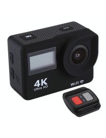 S300 HD 4K WiFi 12.0MP Sport Camera with Remote Control & 30m Waterproof Case, 2.0 inch LTPS Touch Screen + 0.66 inch Front Disp