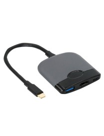 H0231 For Mobile / Nintendo Switch Expansion Dock Portable Base(Black Grey)
