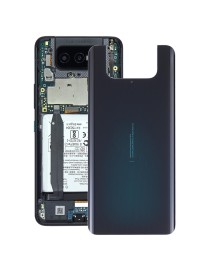 Glass Battery Back Cover for Asus Zenfone 7 Pro ZS671KS(Jet Black)