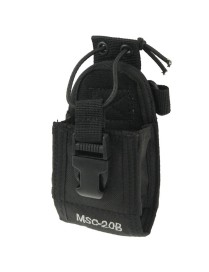 MSC20B Universal Nylon Carry Case Series Holster with Strap for Walkie Talkie