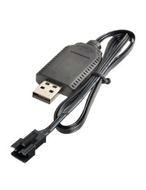 7.4V Smart Chip Protection USB Plug Lithium Battery Charging Cable(SM-3P)