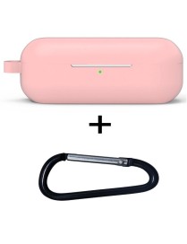 2 PCS Bluetooth Earphone Silicone Cover For Huawei FreeBuds Enjoy Edition(Pink)