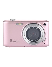 2.88 Inch IPS Screen HD Digital Camera 16X Zoom Portable CCD Camera(Rose Pink)