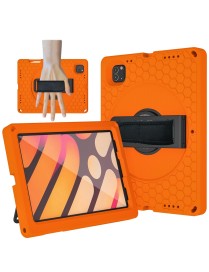 EVA + PC Tablet Case with Shoulder Strap For iPad Pro 11 inch 2020 / 2018 / Air 5 / Air 4(Orange)