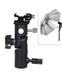 E Type Multifunctional Flash Light Stand Umbrella Bracket, Max Load: 3kg