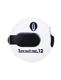JFQ01 Golf Hat Clip Scorer Pole Marker Glove Clip Pole Gauge Golf Scorer(White)