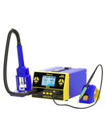 Mechanic 861DS 2 in 1 Dual Function Hot Air Gun Electric Soldering Iron Rework Station, Plug:US