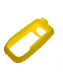 Bicycle Handheld Code Table Shockproof Silicone Colorful Protective Case for Garmin GPSMAP66st / 66s(Yellow)