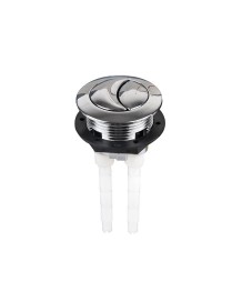 Toilet Tank Stainless Steel Spring Single and Double Buttons, Spec: 2 Buttons 38mm