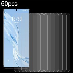 For Meizu 20 Pro 50pcs 0.26mm 9H 2.5D Tempered Glass Film