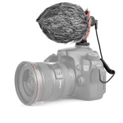 YELANGU MIC10 YLG9920A Professional Interview Condenser Video Shotgun Microphone with 3.5mm Audio Cable for DSLR & DV Camcorder 