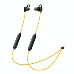 vivo IQOO Stereo Surround Sound Bluetooth Hanging Neck Magnetic Sports Earphones(Yellow)