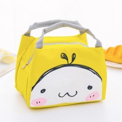 Portable Student Lunch Outdoor Portable Insulation Child Cute Student Lunch Box Bag(Small Dumplings)