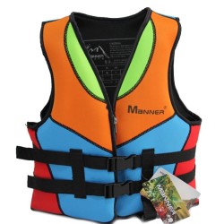 MANNER QP2007 Children Buoyancy Vest Swimming Aid Life Jacket, Size:XL