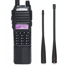 BaoFeng UV-82T Tri-Band Two-Way Radio Dual Antenna Handheld Walkie Talkie, EU Plug