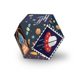 Qiyi Geometric Infinite Magic Cube Space Thinking Puzzle Decompression Toy(Space)