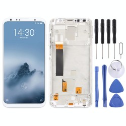 TFT LCD Screen for Meizu 16 Plus Digitizer Full Assembly with Frame, Not Supporting Fingerprint Identification